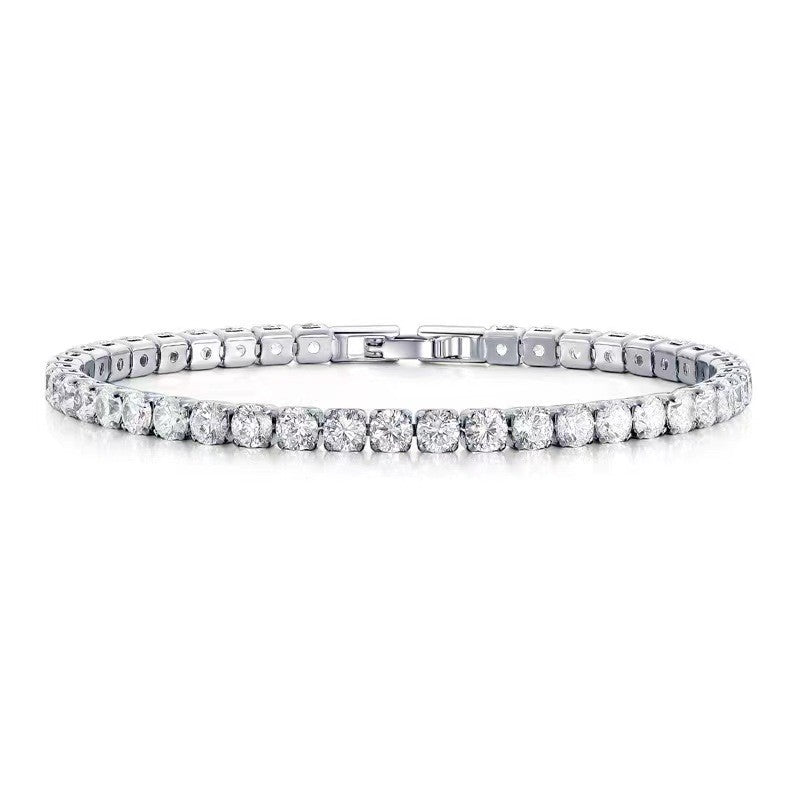 Tennis Zircon Crystal Bracelet