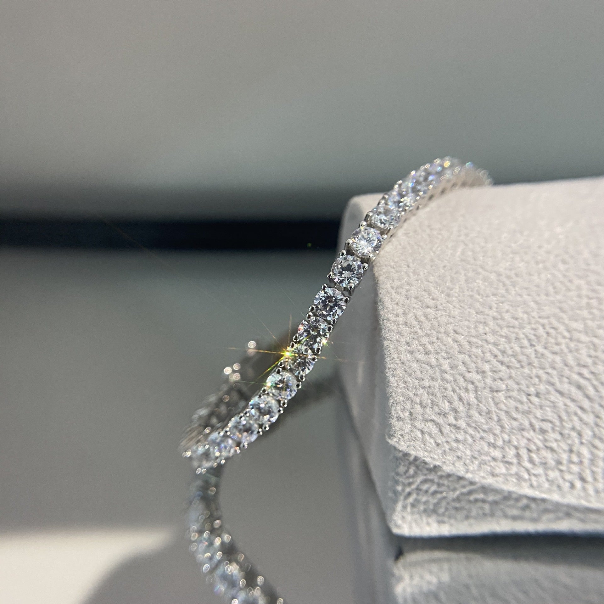 Women's Sterling Silver Tennis Bracelet