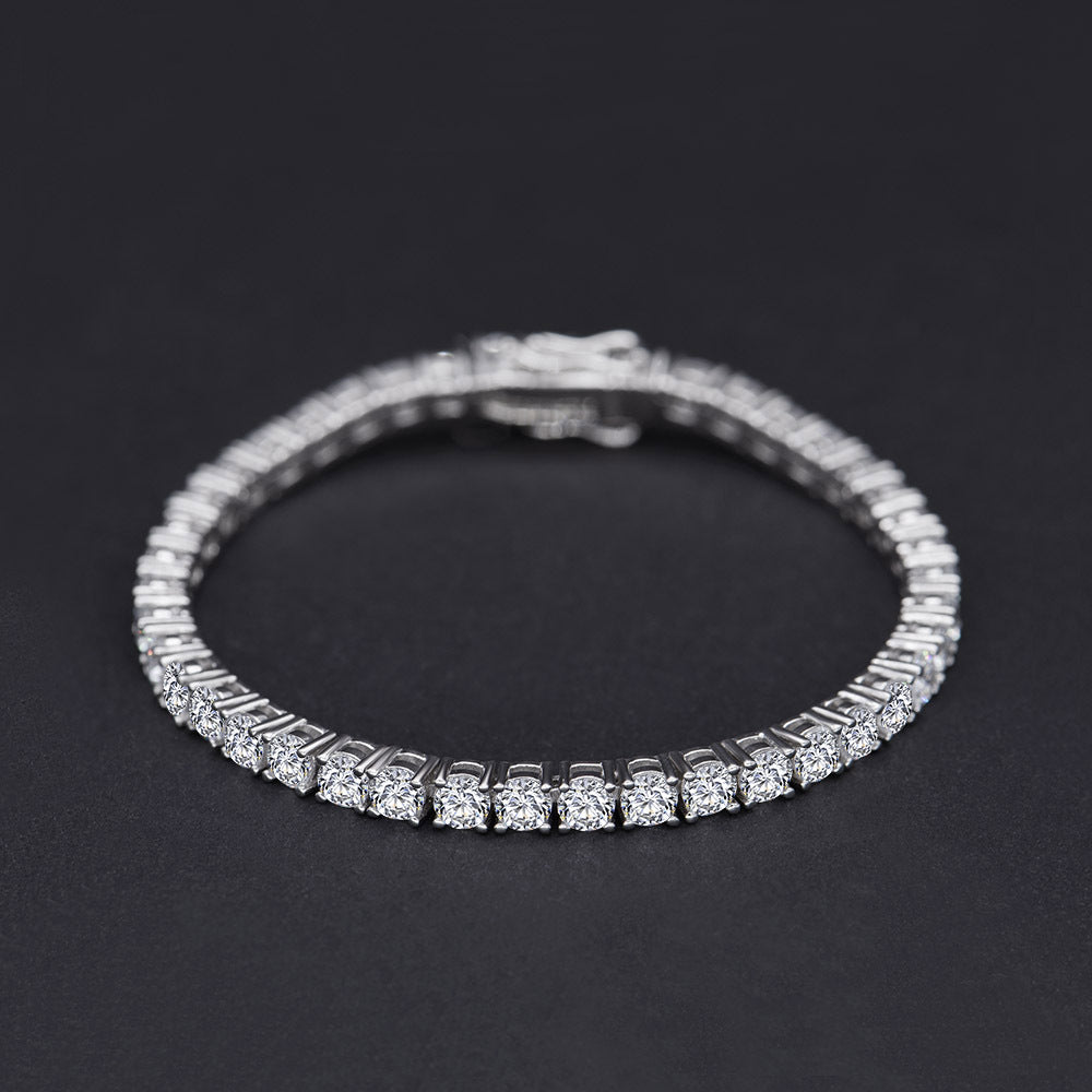 Women's Sterling Silver Tennis Bracelet