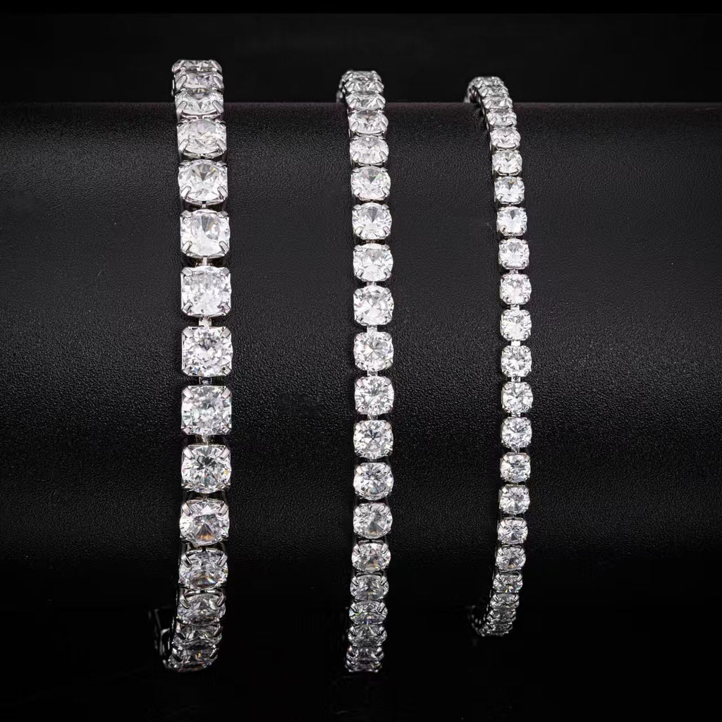 Tennis Zircon Crystal Bracelet