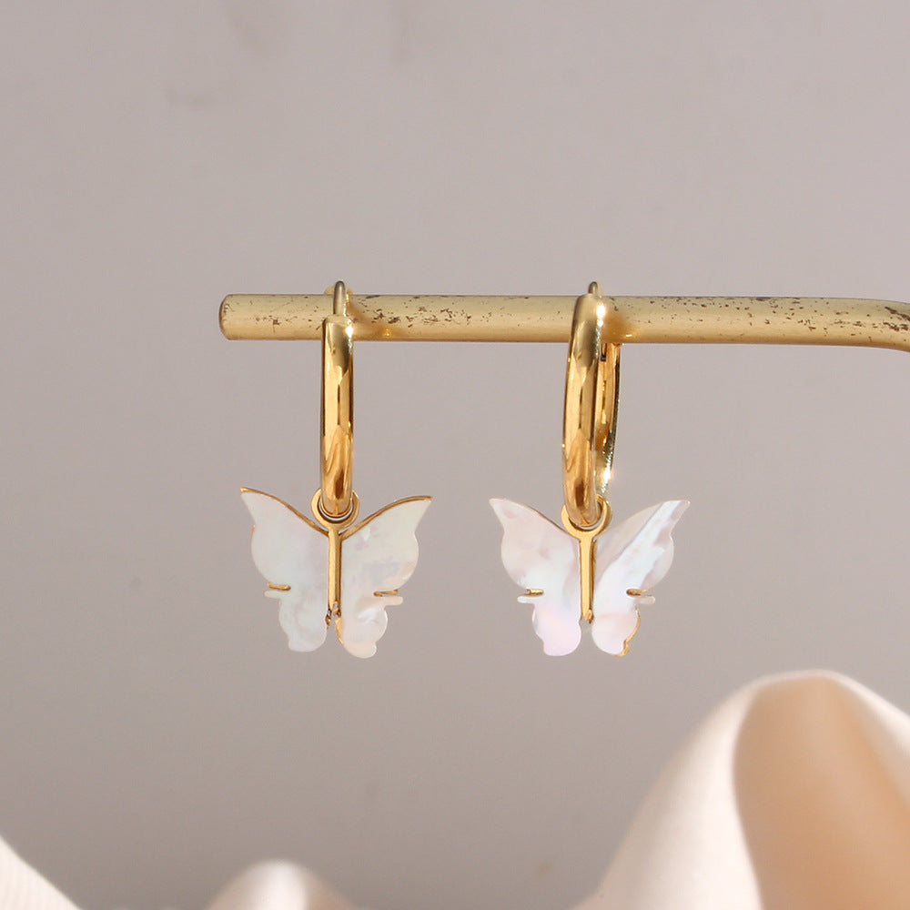 Butterfly Earring And Necklace