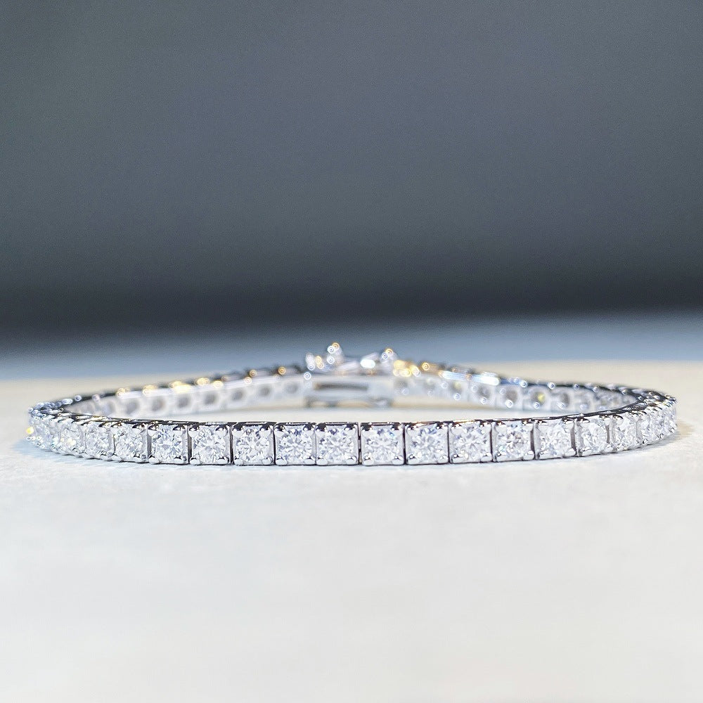 Sterling Silver Tennis Chain
