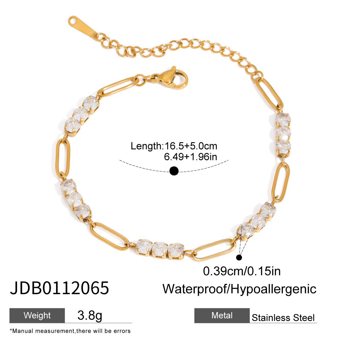 Stainless Steel Tennis Chain