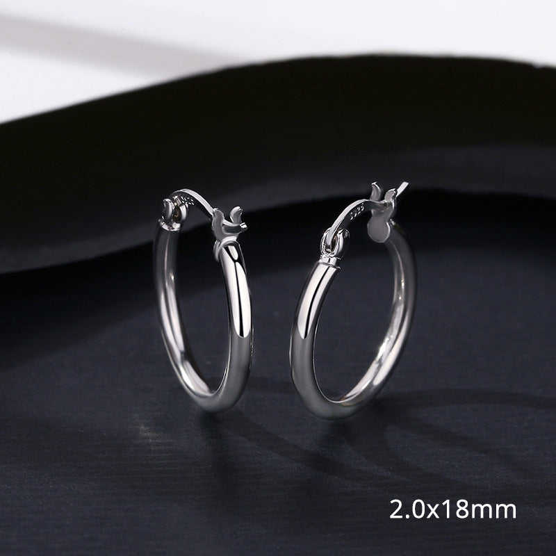 Hollow Earring S925 Silver Earring