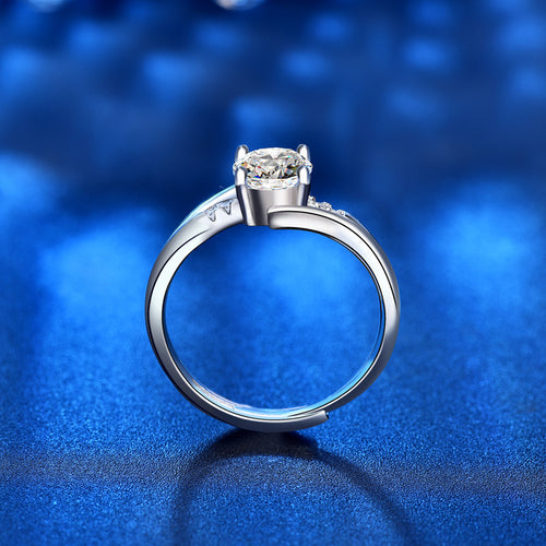 925 Silver Ring Moissanite Silver Women's Ring