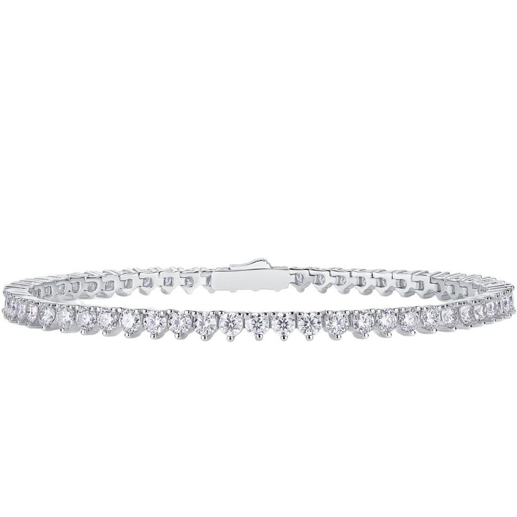 Silver Moissanite Bracelet