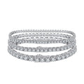 S925 Sterling Silver 40mm Tennis Bracelet