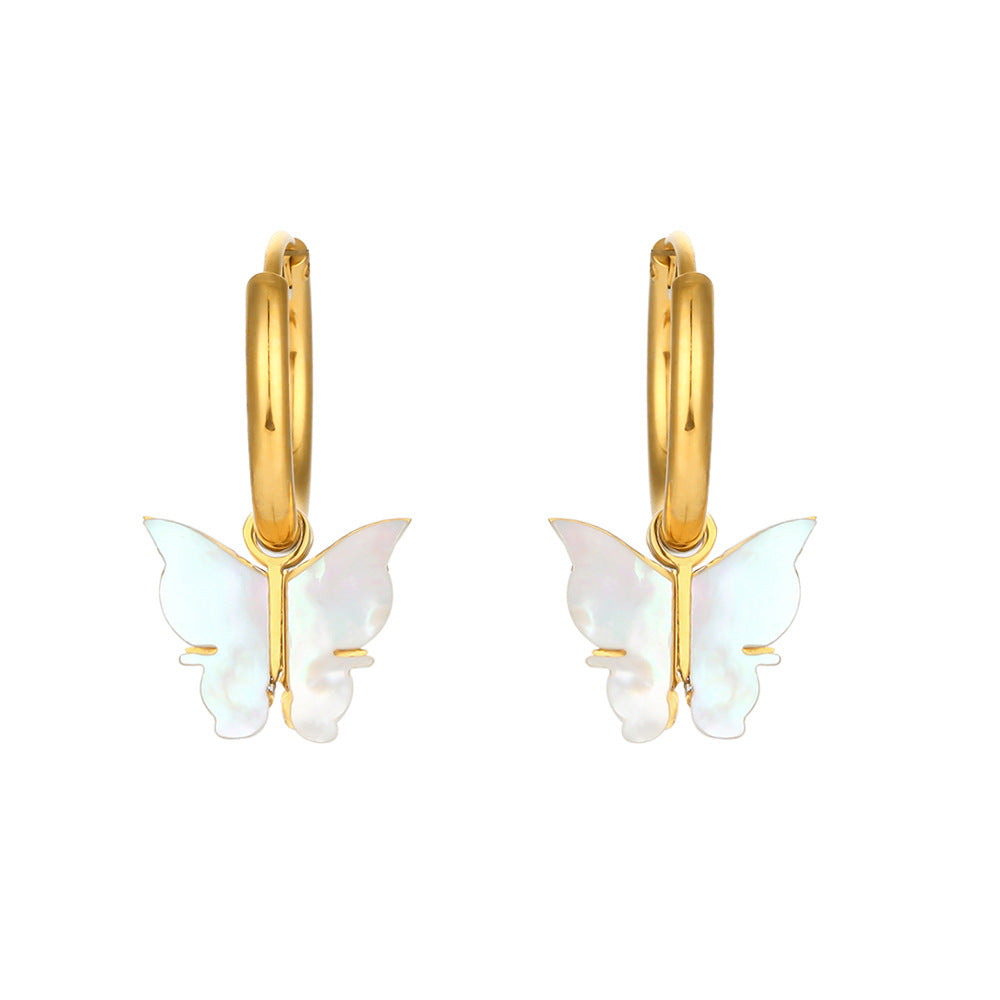 Butterfly Earring And Necklace